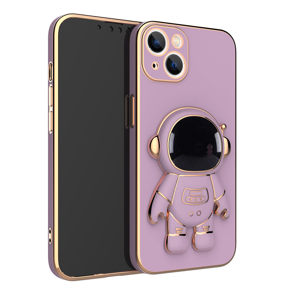 TegaGear™ Phone Case 3D Astronaut Phone Case Anti-Drop Electroplating Bracket.