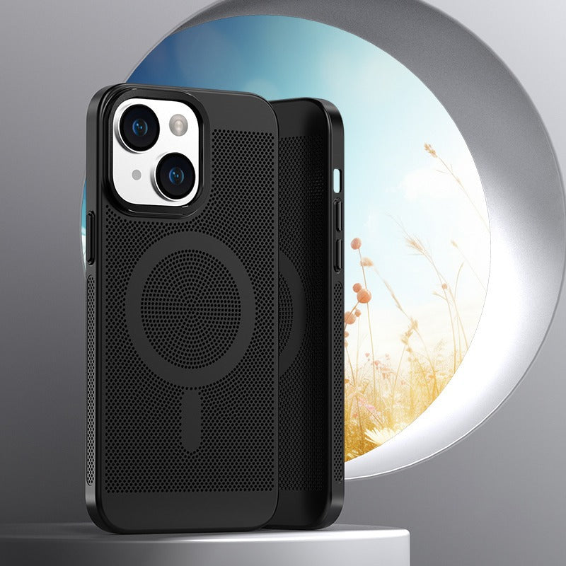 TegaGear™ Breathable and Heat Dissipation Magnetic iPhone Case.