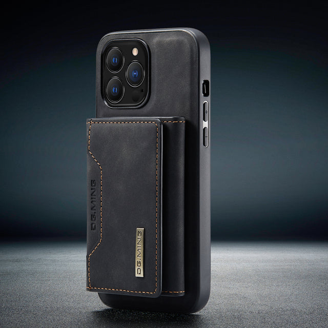 TegaGear™ Ming 2 in 1 Detachable Leather Wallet Case For iPhone.