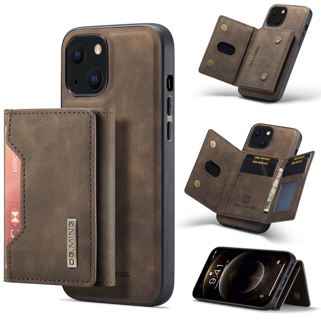 TegaGear™ Ming 2 in 1 Detachable Leather Wallet Case For iPhone.