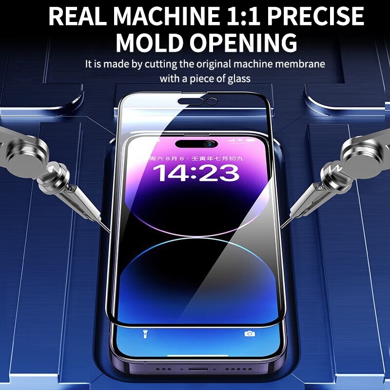 TegaGear™ Anti Peep™ 360° Privacy Screen Protector For Iphone Anti-spy Glass On.