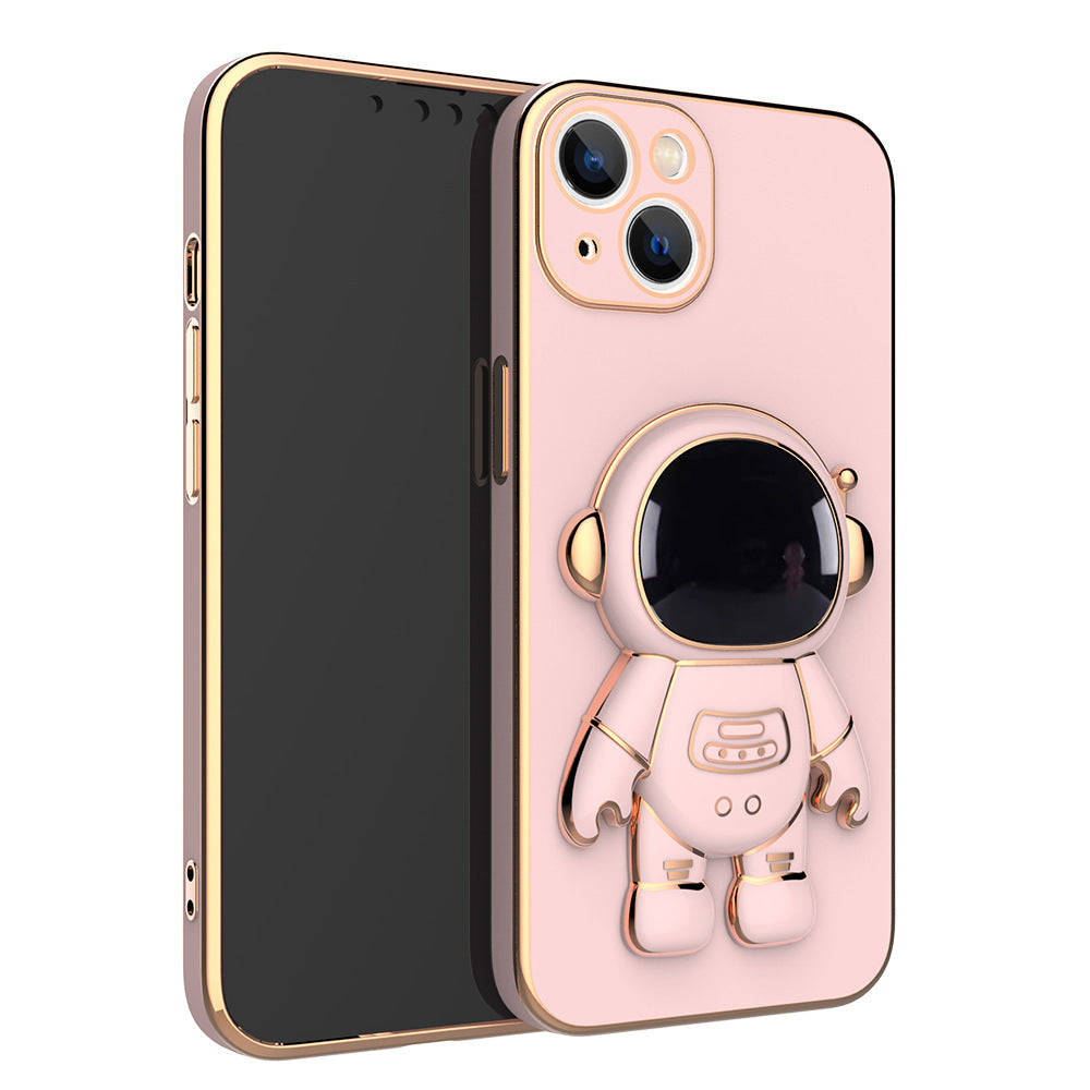 TegaGear™ Phone Case 3D Astronaut Phone Case Anti-Drop Electroplating Bracket.