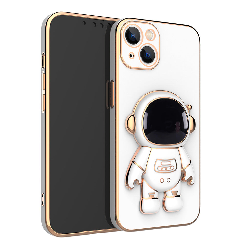 TegaGear™ Phone Case 3D Astronaut Phone Case Anti-Drop Electroplating Bracket.