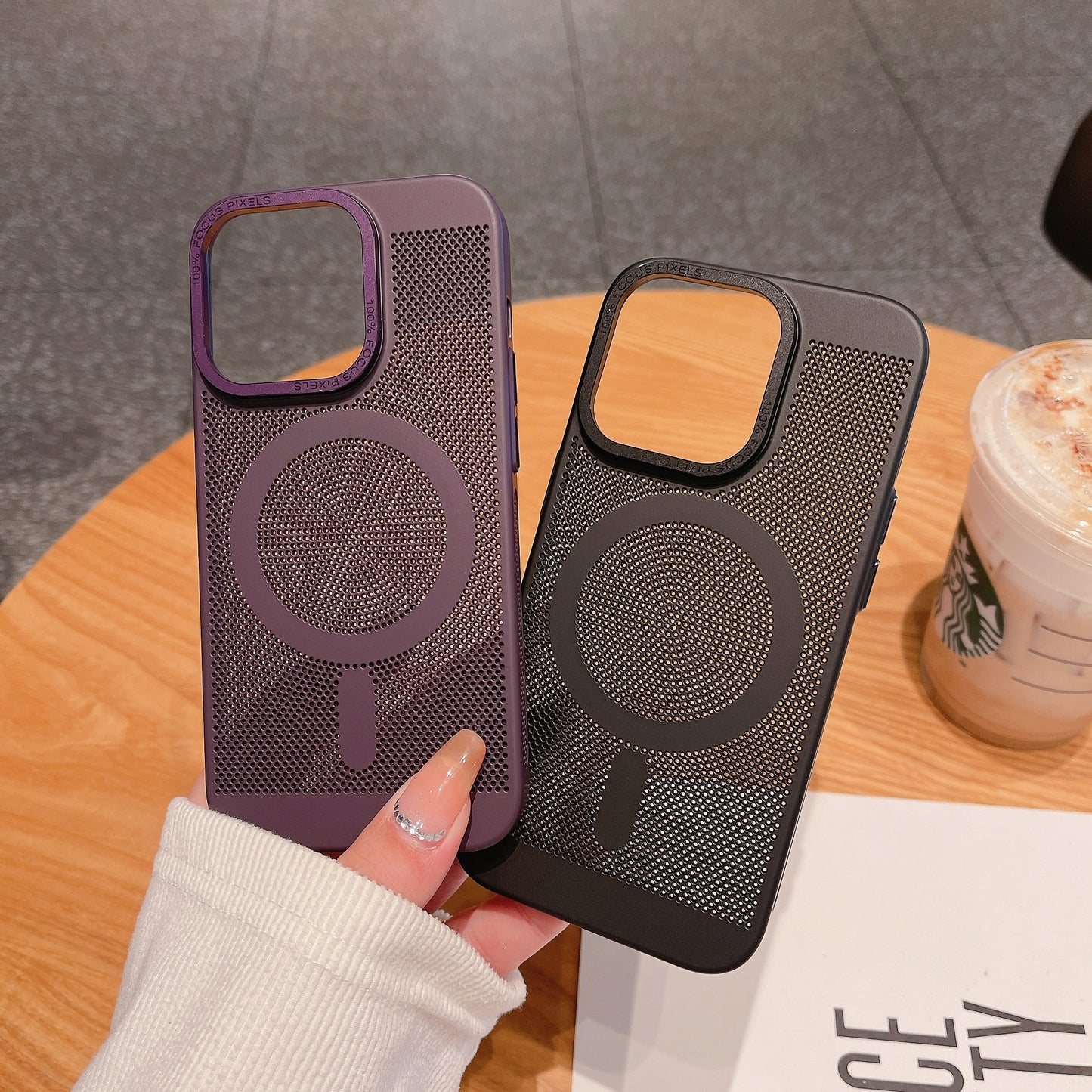 TegaGear™ Breathable and Heat Dissipation Magnetic iPhone Case.